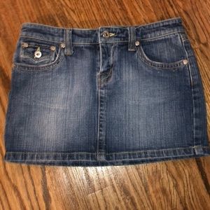 💋PAPAYA DENIM SKIRT